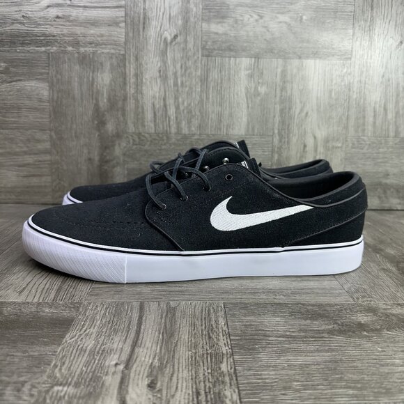 Nike SB Zoom Janoski OG+ Men's size 13 Black Suede Skate Shoes FD6757-001 - Picture 5 of 8